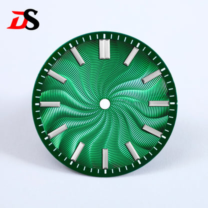 Guilloche Dial No Lume Sterile 28.5mm NH35NH34 Movement 3 O'clock /6O'clock /no Date