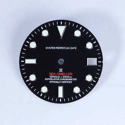 Sunburst 28.5MM Dial SEA-DLW BGW9 C3 Lume NH35 Movement
