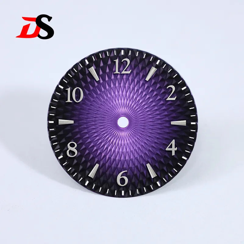 28.5mm Dial Number Pineapple Face Dial Gradient Suitable for NH35NH38 Movement No Date Dial