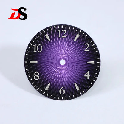 28.5mm Dial Number Pineapple Face Dial Gradient Suitable for NH35NH38 Movement No Date Dial