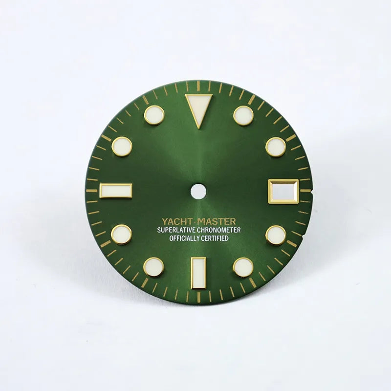 SUB 28.5mm Dial Matte Sunburst Yacht Literally Mod BGW9 C3 Lume NH35 Movement