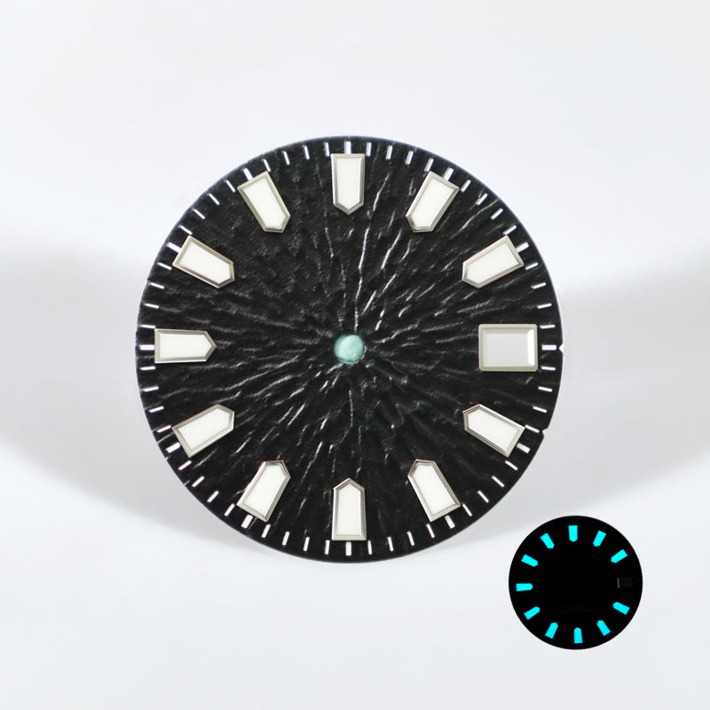 Teacup Pattern Date Dial Blue Lume 28.5mm NH35