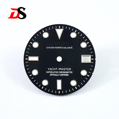 SUB 28.5mm Dial Matte Sunburst Yacht Literally Mod BGW9 C3 Lume NH35 Movement