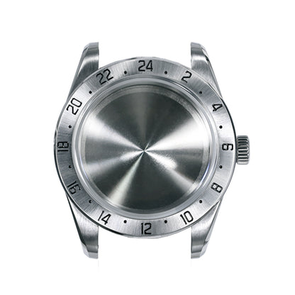 38.5mm Watch GMT Case Simple BB58 Stainless Steel