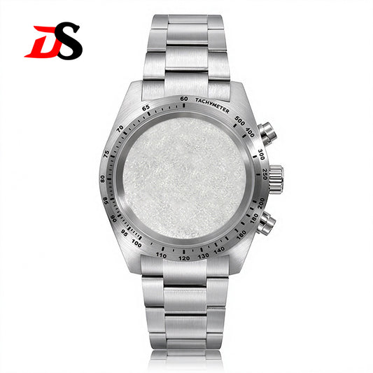 DS Watch VK63 39mm Watch Case Solid Stainless Steel for VK64 Watches Automatic Movement Accessory Parts