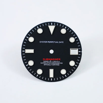 SUB Dial Mod Matte Dial BGW9 C3 Lume NH35NH36 Movement 28.5mm