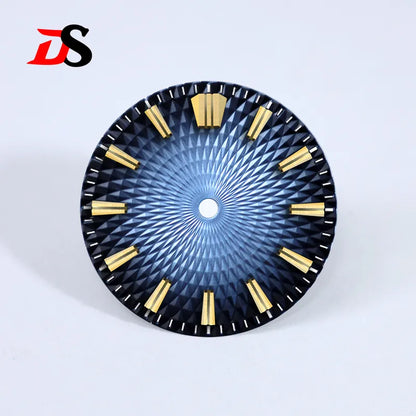 28.5mm Dial Pineapple Face Dial GS Diamond Pattern No Lume Suitable for NH35NH36 Movement