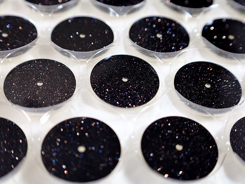 Black Starry Sky NH35 Dial Black Sands Stone Sterile Blank Date/No Date NH35 NH38 Movement