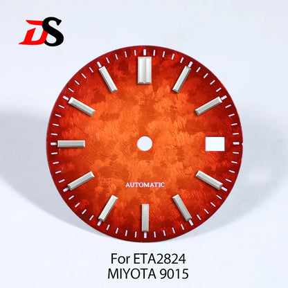 28.5mm Dial 62GS Xinzhou Sakura Dial No Lume for ETA2824 SW200 MIYOTA9015 Movement