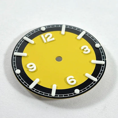 369 Number Dial 28.5mm Matte for NH35NH38 Movement No Date Dial