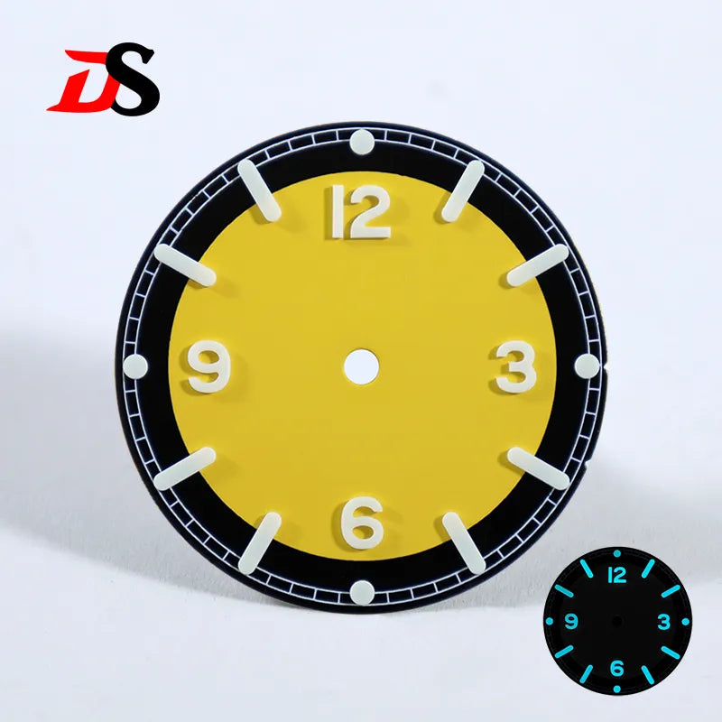 369 Number Dial 28.5mm Matte for NH35NH38 Movement No Date Dial