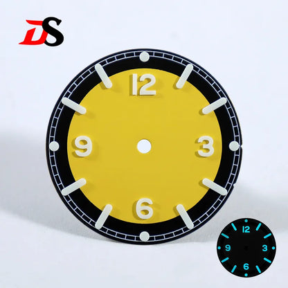 369 Number Dial 28.5mm Matte for NH35NH38 Movement No Date Dial