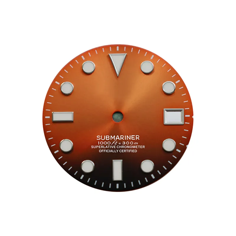 Sunburst SUB Dial Mod Luminous Dial NH35NH36 Movement 28.5mm
