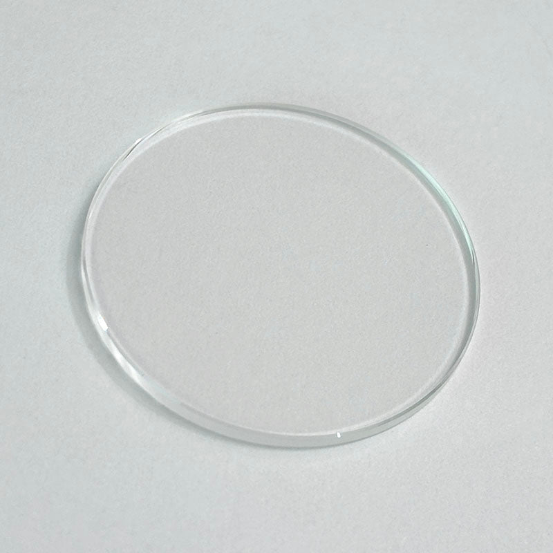 High-quality 30mm Glass Flat Mirror Without Calendar Clear and Translucent Watch Accessories