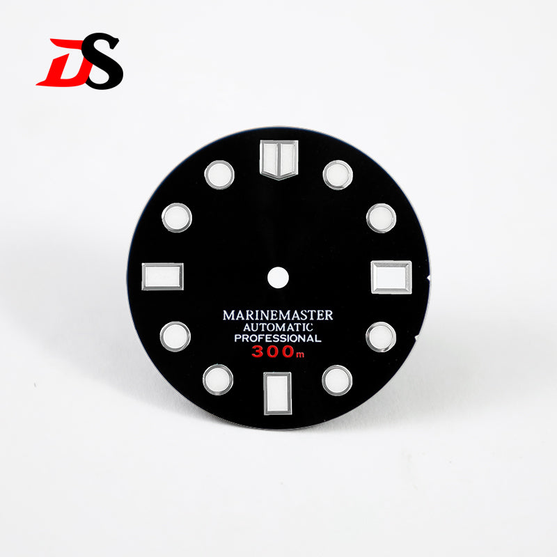 Marinemaster Dial 28.5mm BGW9 C3 Lume NH35NH36 Movement No Tick Mark