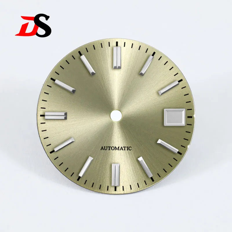 28.5mm Sunburst Dial No Lume NH35 Movement Modified Watch Accessories