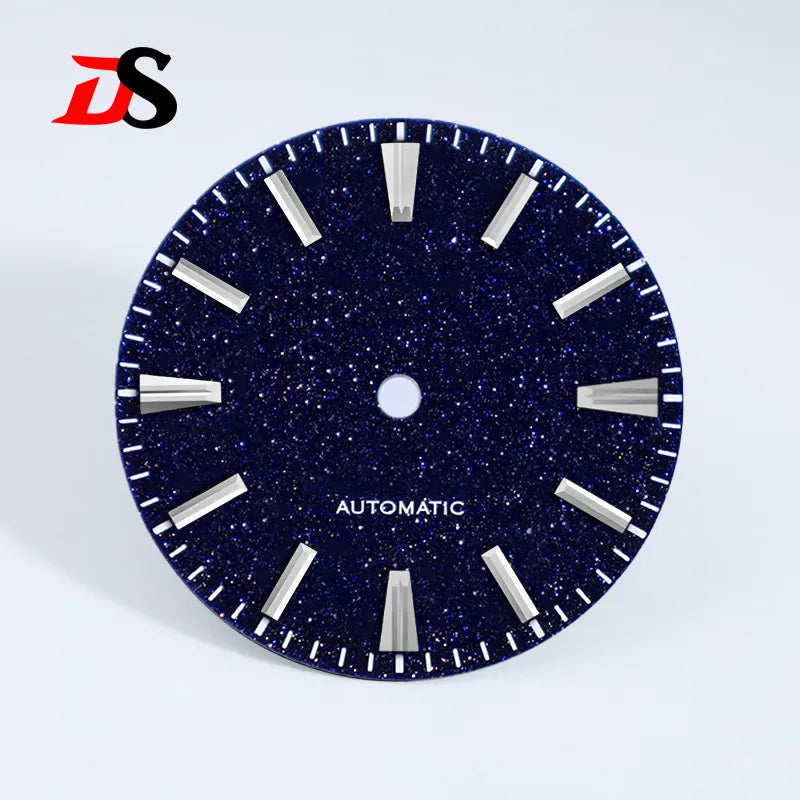 Blue Sands Dial 28.5mm Dial Blue Lume for NH35 Movement No Date Series No Lume