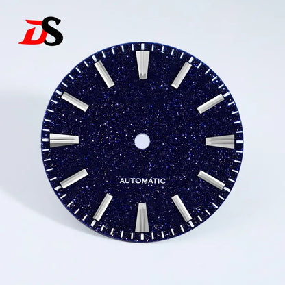 Blue Sands Dial 28.5mm Dial Blue Lume for NH35 Movement No Date Series No Lume