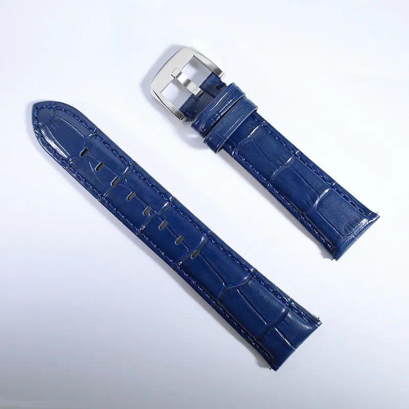 Leather Watch Strap Suitable for 20mm Case Watch Accessories