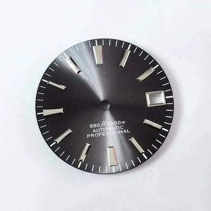 28.5mm Dial No Lume Sunburst Modified Watch NH35 Movement