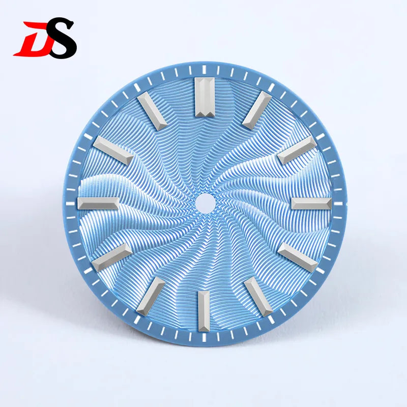 Guilloche Dial Envelope Index No Lume Sterile 28.5mm NH35NH34 Movement 3 O'clock /6O'clock /no Date