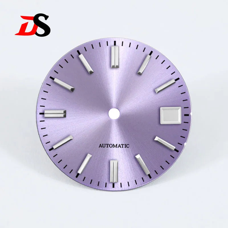 28.5mm Sunburst Dial No Lume NH35 Movement Modified Watch Accessories