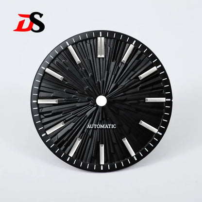 28.5mm Gradient Wood Grain Dial No Lume for NH35/NH38 Movement 3 O'clock Date/no Date