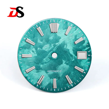 28.5mm Shunbun Sakura Sea of Clouds Dial NH35 No Lume for SKX007 GS Mod