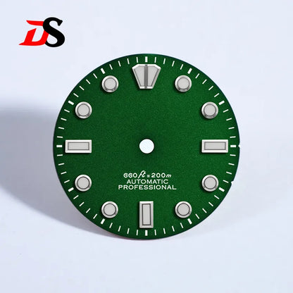 Matte 28.5mm Sunburst Dial BGW9 C3 Lume NH35 Movement Date