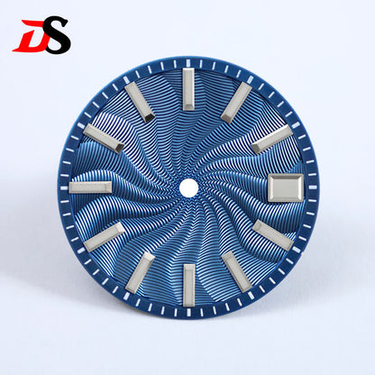 Guilloche Dial Smoked Series 28.5mm NH35 Mod Sterile NH34 NH38 No Date 3 O'clock/6 O'clock