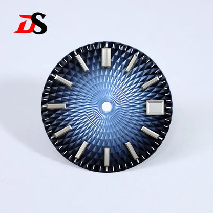 28.5mm Dial Pineapple Face Dial Diamond Pattern No Lume for NH35NH36 Movement