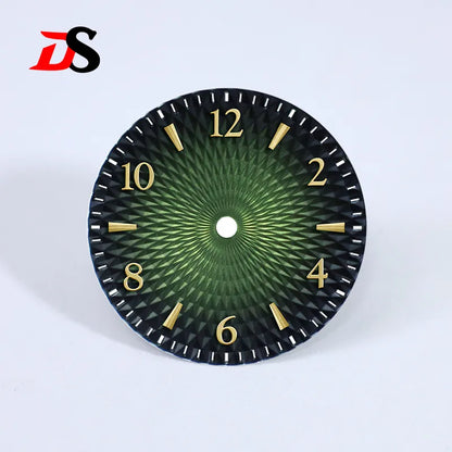 28.5mm Dial Number Pineapple Face Dial Gradient Suitable for NH35NH38 Movement No Date Dial