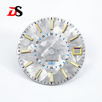 DS Sakura Blue GMT Dial 28.5mm Blue Lume NH34GMT Movement