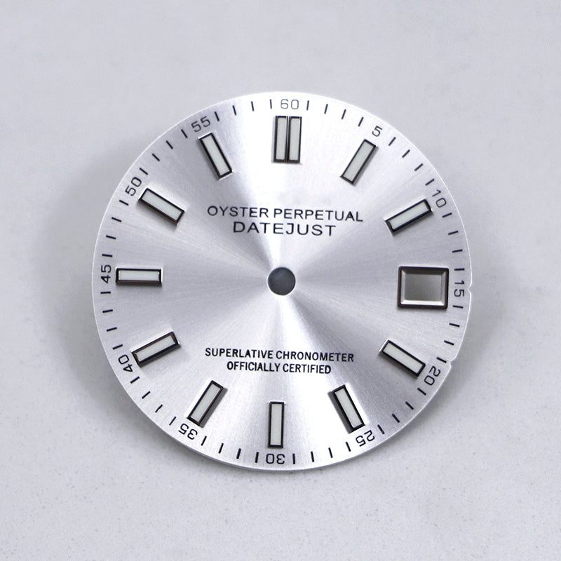 Date just Dial Number minute mark