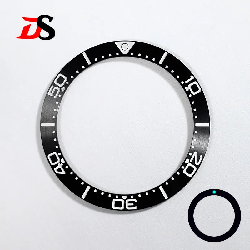 38*30.6mm Stainless steel Brushed Bezel Ring Insert SKX007