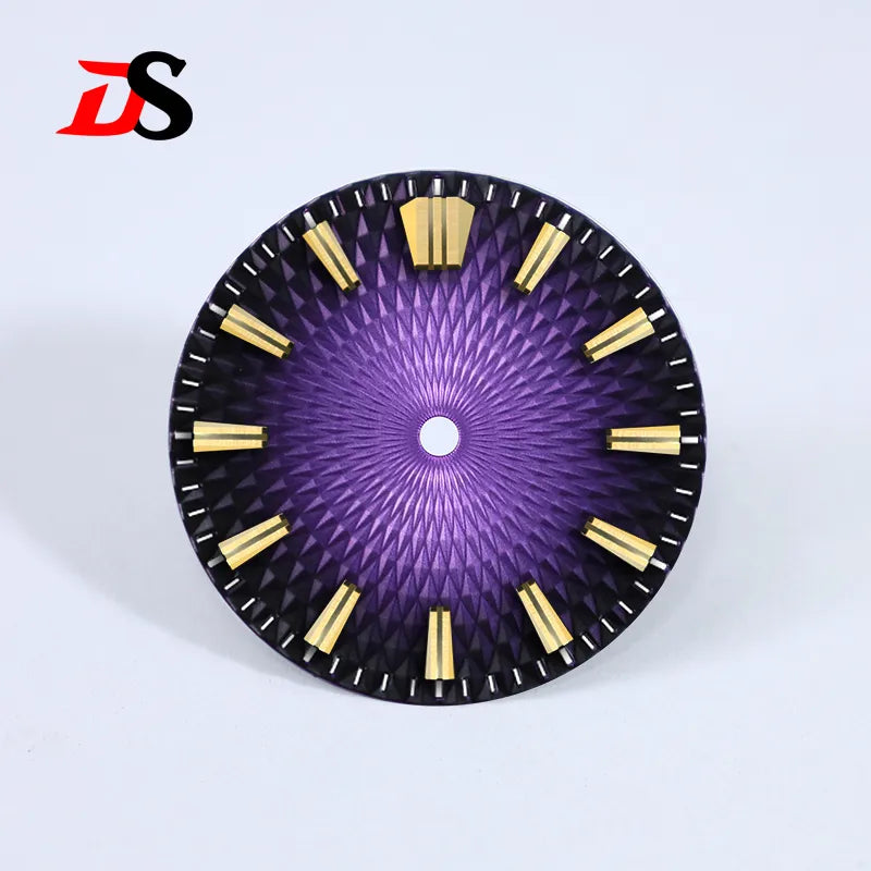 28.5mm Dial Pineapple Face Dial GS Diamond Pattern No Lume Suitable for NH35NH36 Movement