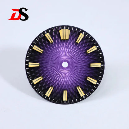 28.5mm Dial Pineapple Face Dial GS Diamond Pattern No Lume Suitable for NH35NH36 Movement