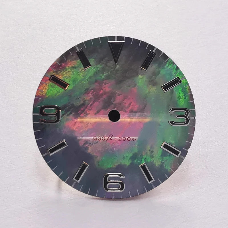 EXPLORER Dial Black Lume