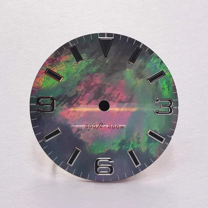 EXPLORER Dial Black Lume