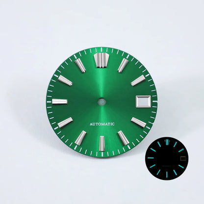 Sunbrust GS Blue Lume Dial Mod NH36 NH35 28.5MM