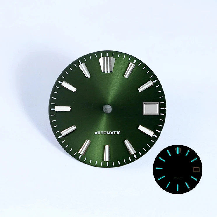 Sunbrust GS Blue Lume Dial Mod NH36 NH35 28.5MM