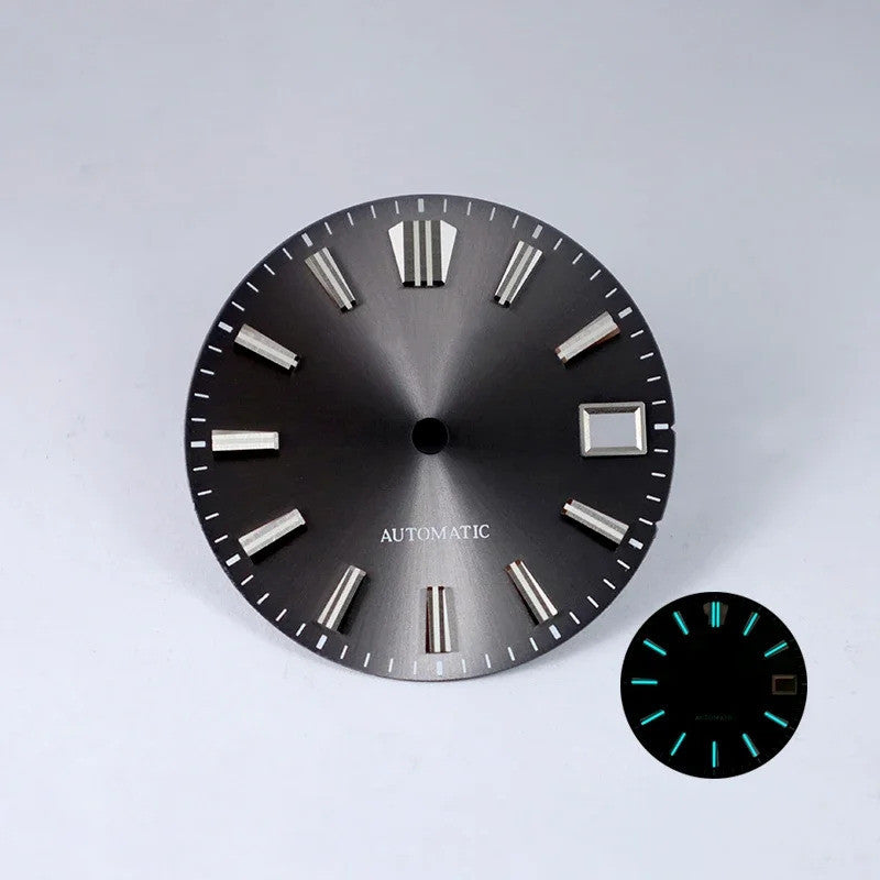 Sunbrust GS Blue Lume Dial Mod NH36 NH35 28.5MM