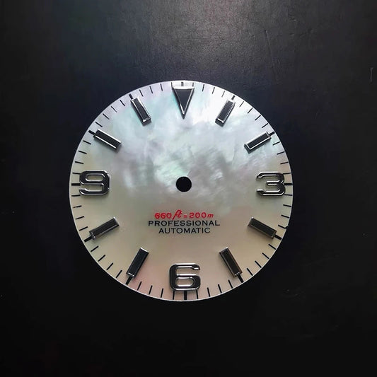 EXPLORER Dial Black Lume