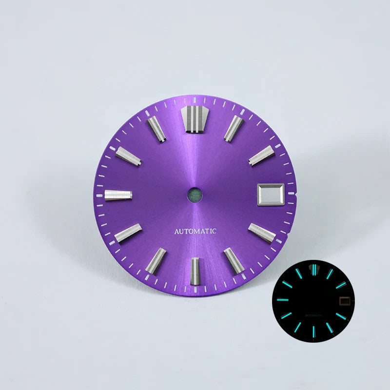 Sunbrust GS Blue Lume Dial Mod NH36 NH35 28.5MM