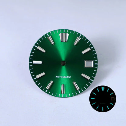 Sunbrust GS Blue Lume Dial Mod NH36 NH35 28.5MM