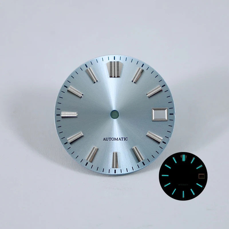 Sunbrust GS Blue Lume Dial Mod NH36 NH35 28.5MM