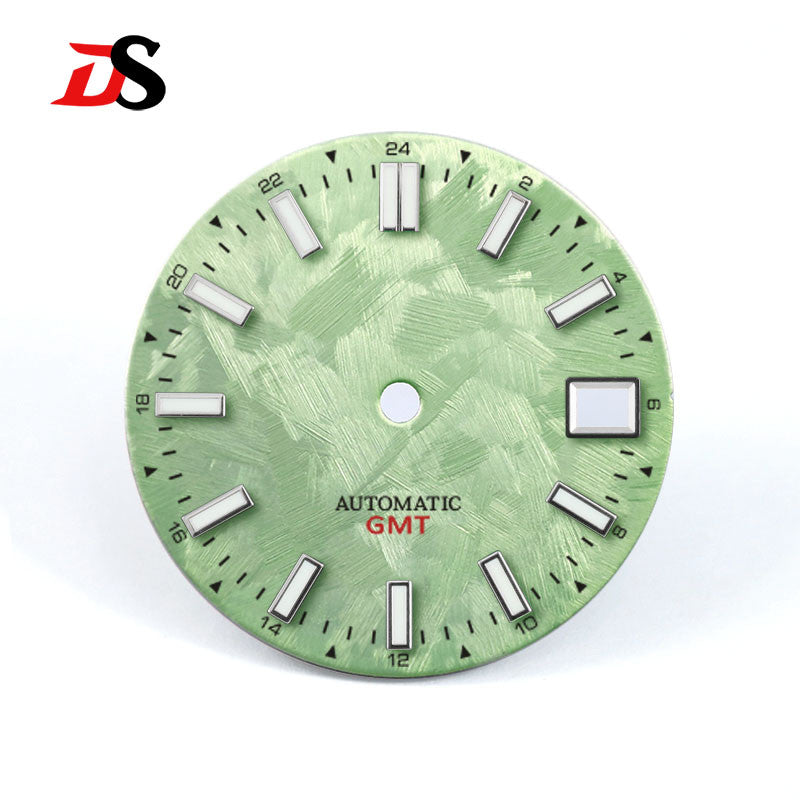 Shunbun Sea of Clouds Dial Blue Lume GMT NH34 Sakura Pink 28.5mm for SKX007 NH35