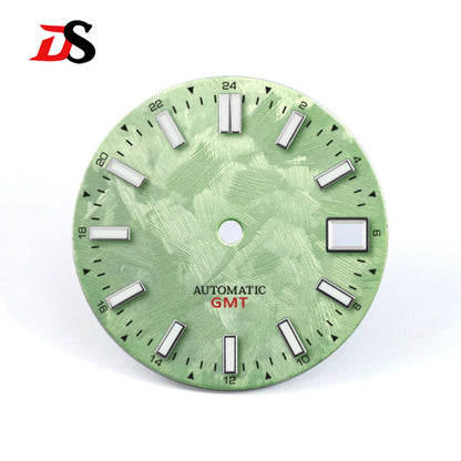 Shunbun Sea of Clouds Dial Blue Lume GMT NH34 Sakura Pink 28.5mm for SKX007 NH35