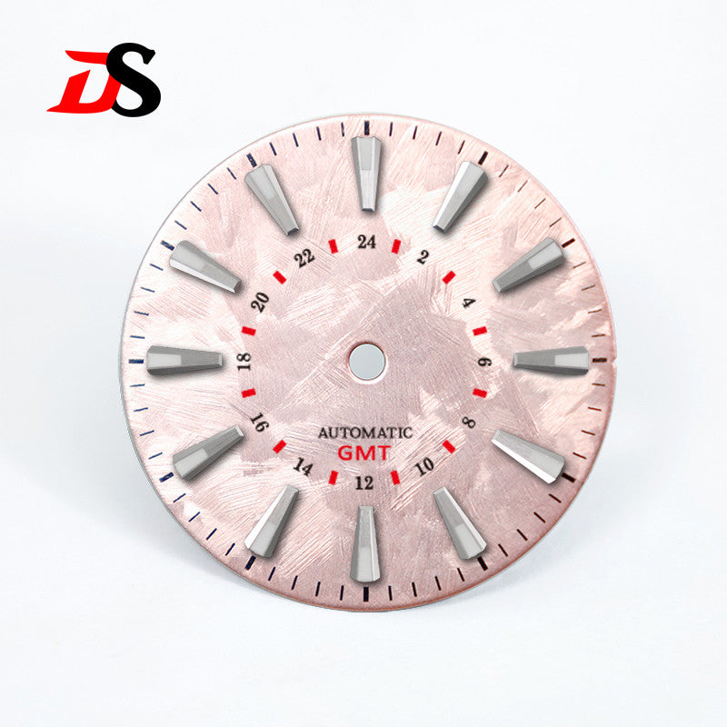 Sakura Blue GMT Dial NH34GMT Movement BGW9 C3 Lume No Date 28.5mm