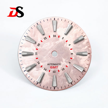 Sakura Blue GMT Dial NH34GMT Movement BGW9 C3 Lume No Date 28.5mm